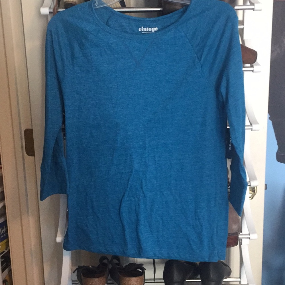 New Old Navy basic blue T Shirt